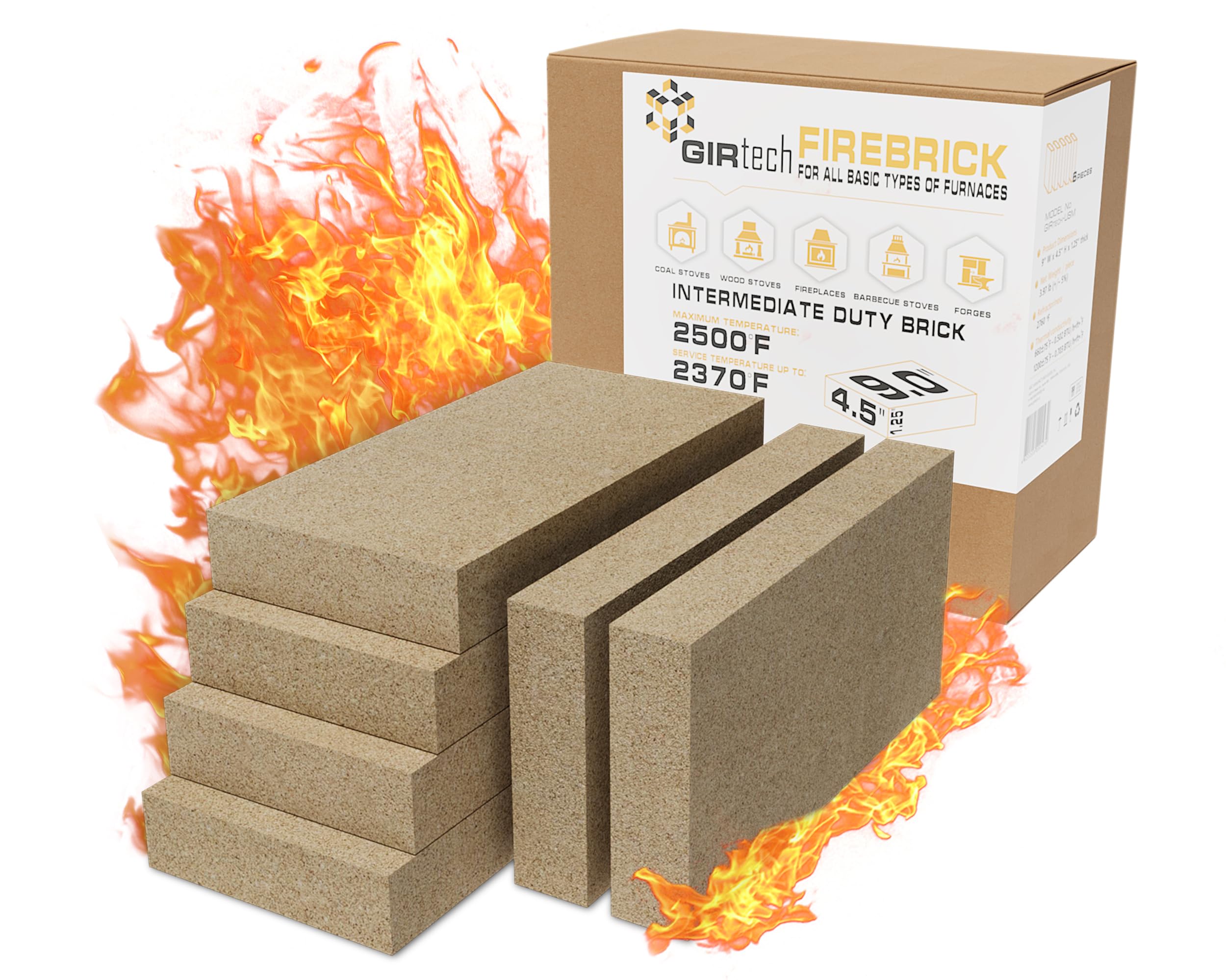 Fire Bricks for Sale - Perfect for Forges, Heating Units & More