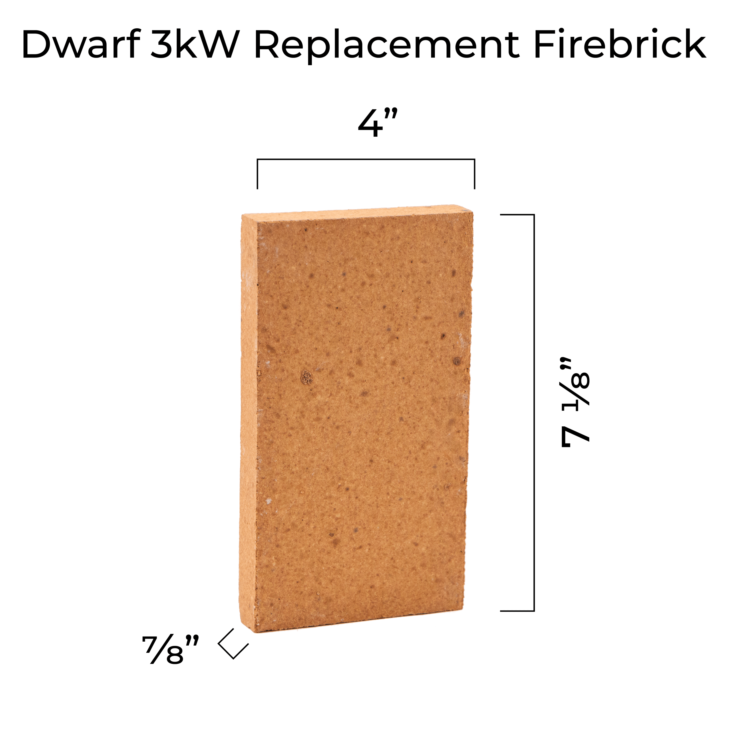 Standard Fire Brick Sizes： Your Guide to Firebrick Dimensions