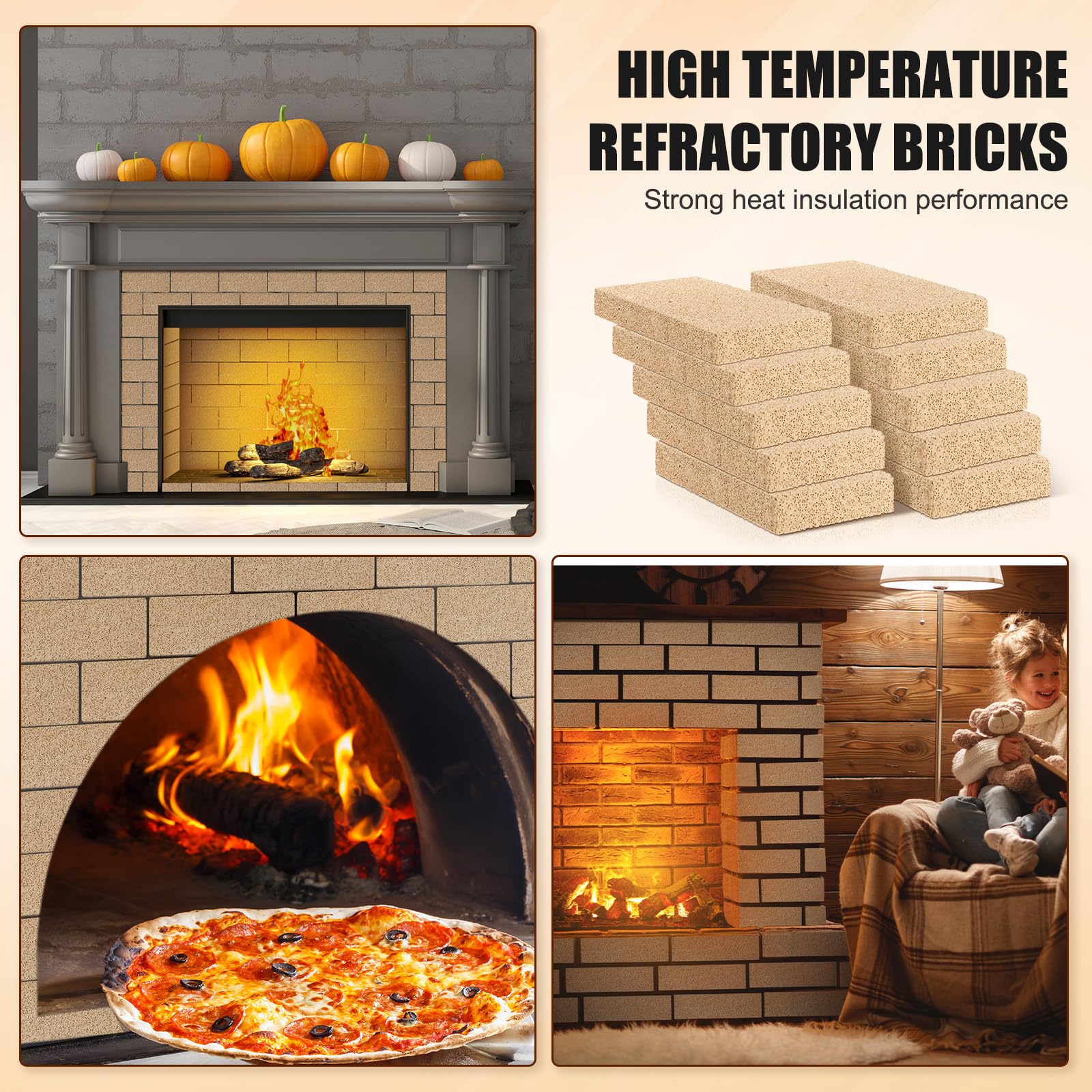 Buy Refractory Bricks： Essential High-Temperature Insulation for Fireplaces and Furnaces