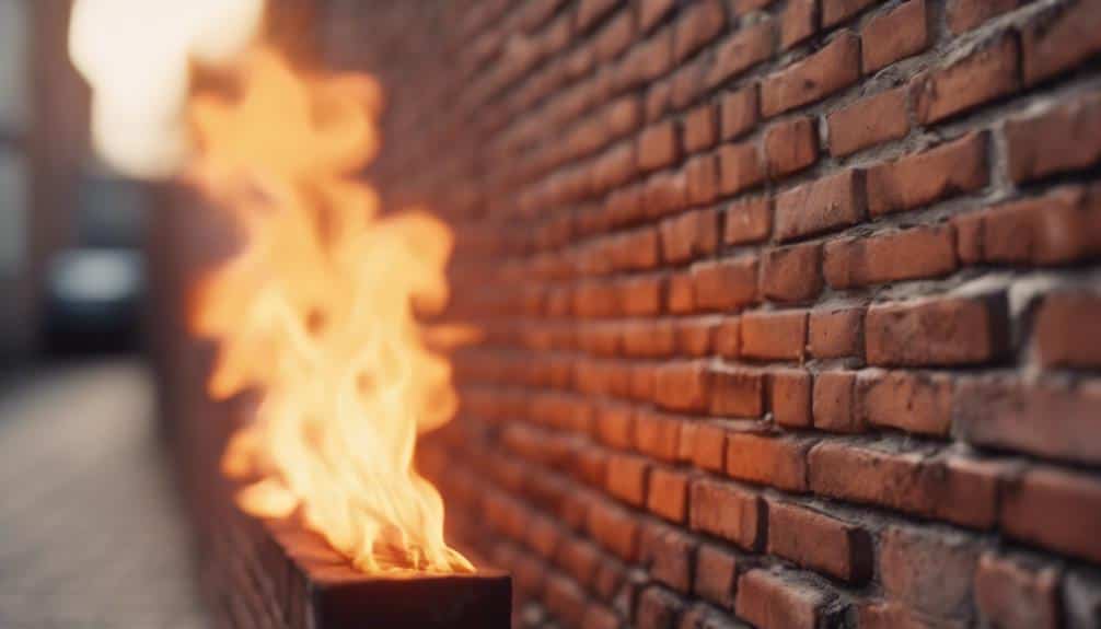 Does Brick Burn? Understanding Fire Resistance of Brick Walls