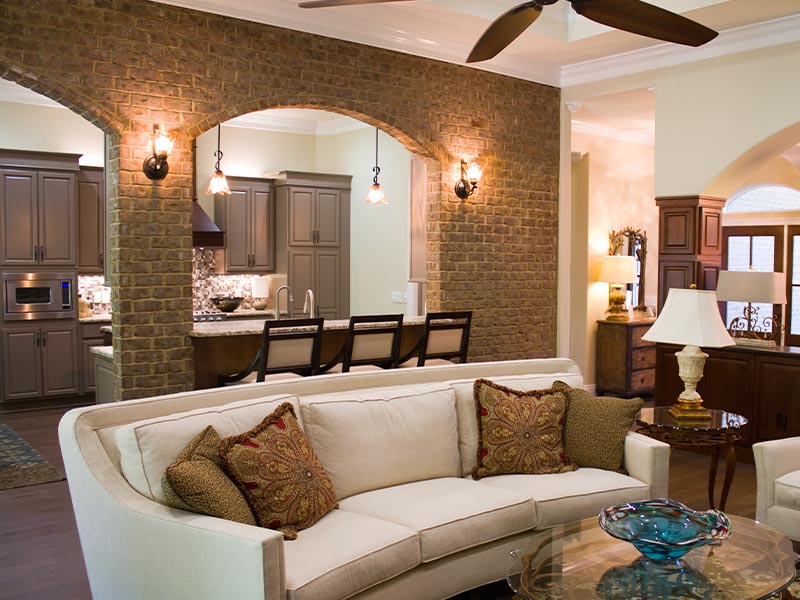 Elevate Your Space with a Stunning Faux Brick Ceiling