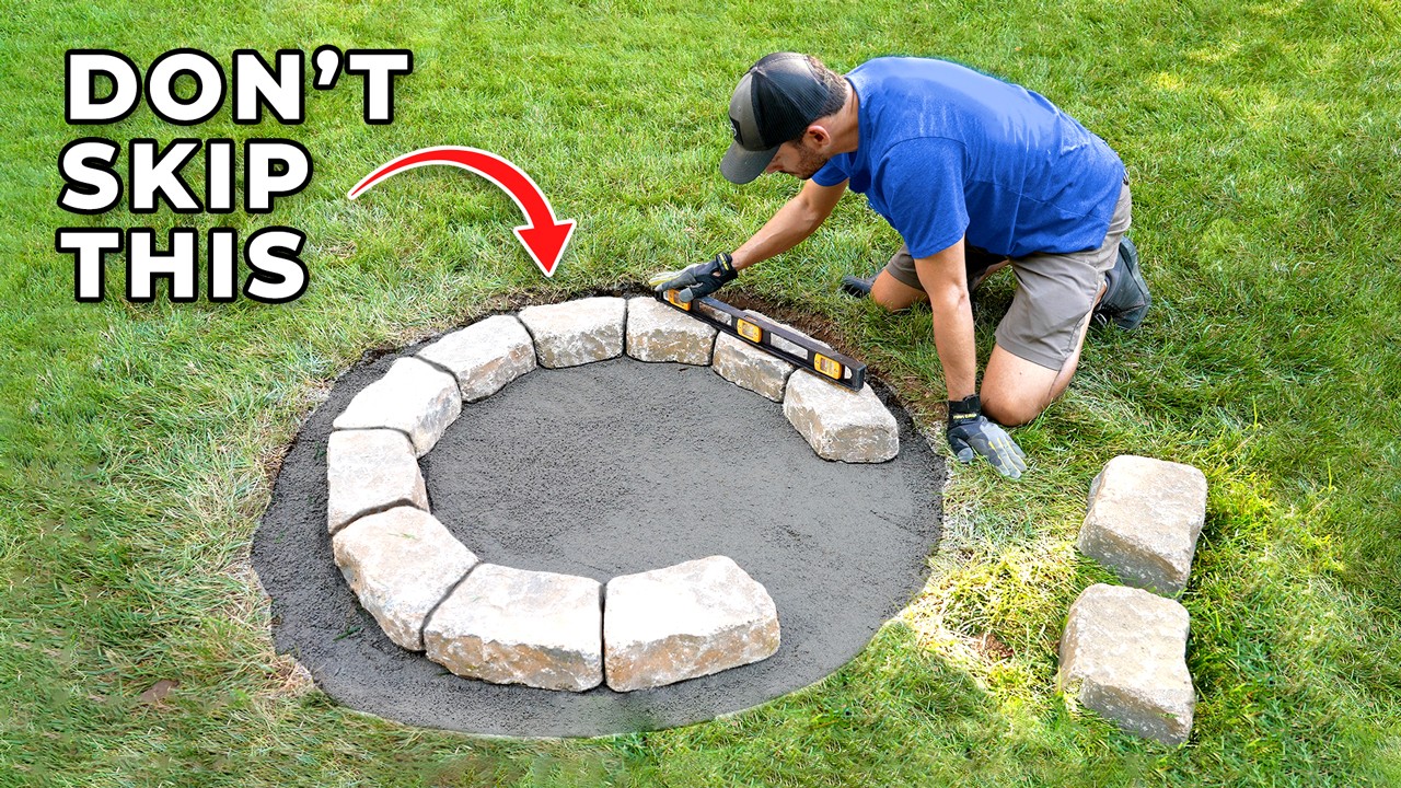 Fire Pit Brick Kit: Easy DIY Outdoor Fire Pit for Your Backyard