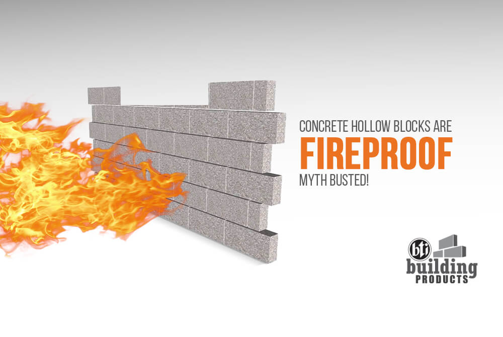 are bricks flammable