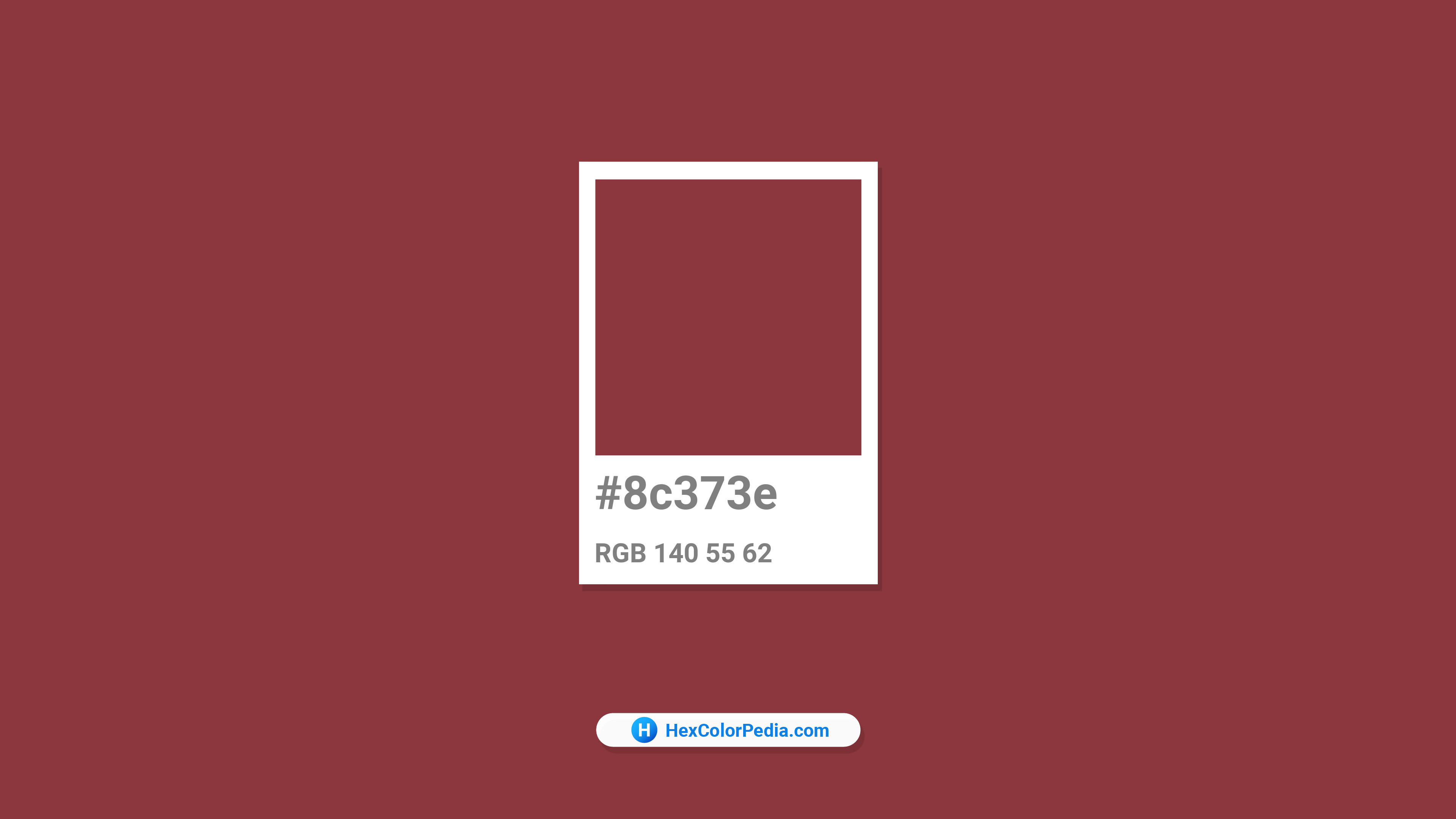 Discover Brick Red Pantone Color: PMS 19-1543 & Hex 8c373e