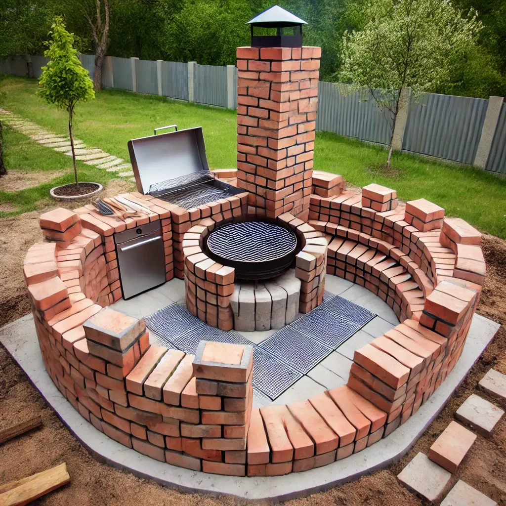 DIY BBQ Smoker Using Fire Bricks: Step-by-Step Guide