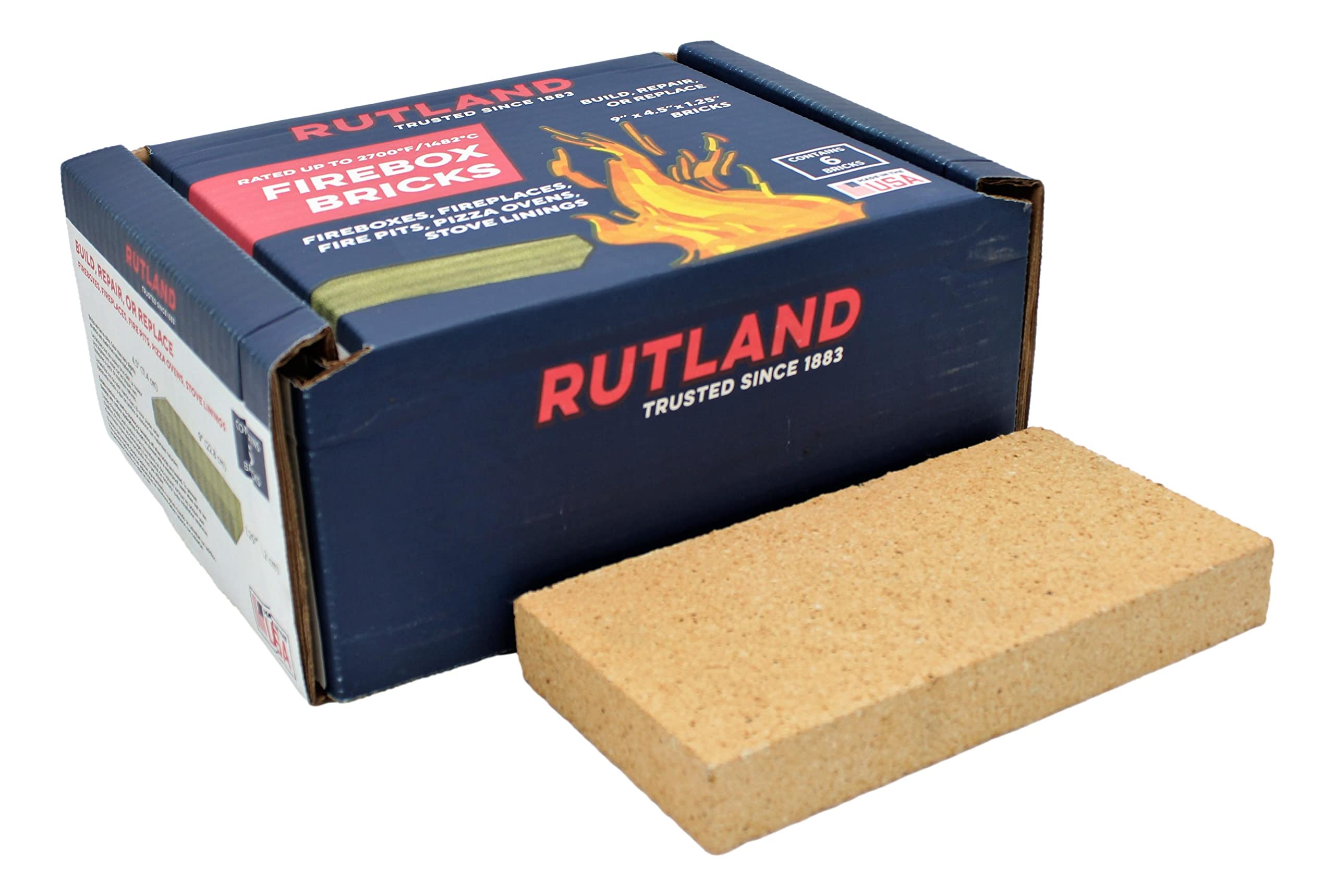 Buy Rutland Firebrick Online: Premium Heat-Resistant Bricks for Home Use