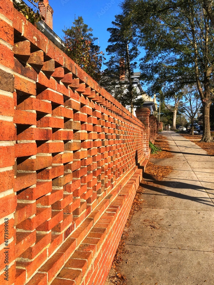 Stunning Lattice Brick Wall Patterns & Pictures