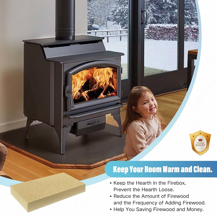 Upgrade Your Wood Stove with Durable Firebricks for Maximum Heat Resistance