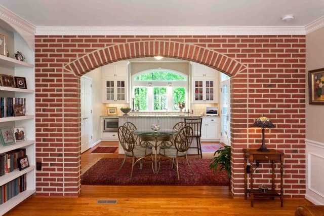 Brick Archway Ideas: Seamless Transition Between Kitchen & Living Space