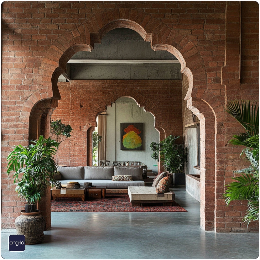 Enhance Your Living Space with a Classic Brick Archway Design