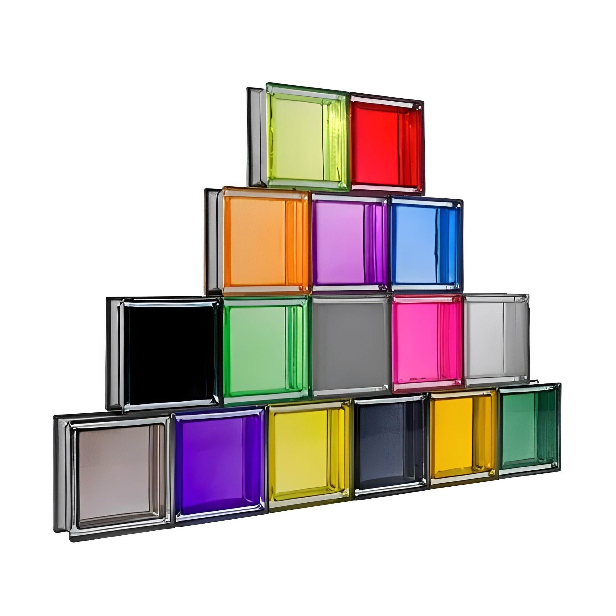 Coloured Glass Bricks: Enhance Your Space with Vibrant Decorative Options