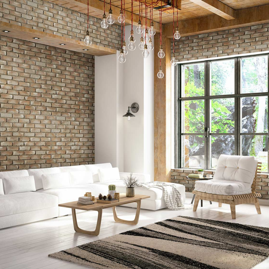 Elevate Your Space with a Stunning Faux Brick Ceiling