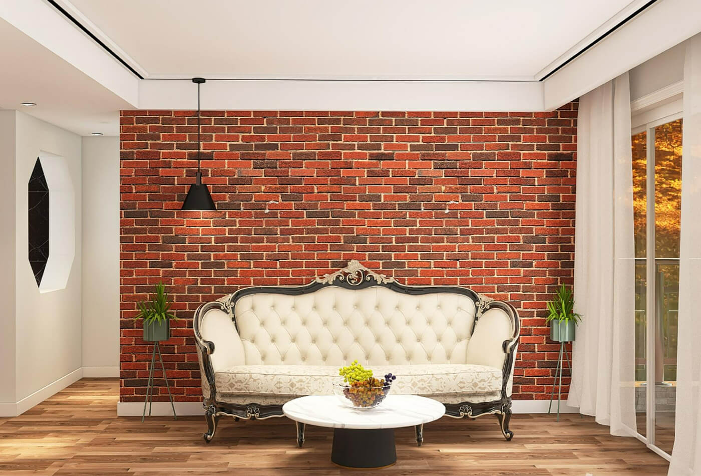 Durable and Stylish Brick Curtain Wall Options