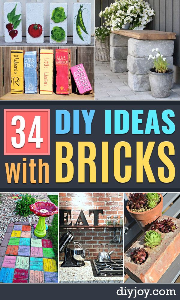 Cool Brick Craft Ideas: DIY Projects You Can Make at Home