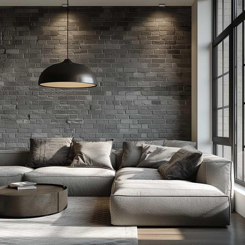 Explore the Beauty and Durability of Dark Grey Brick Walls