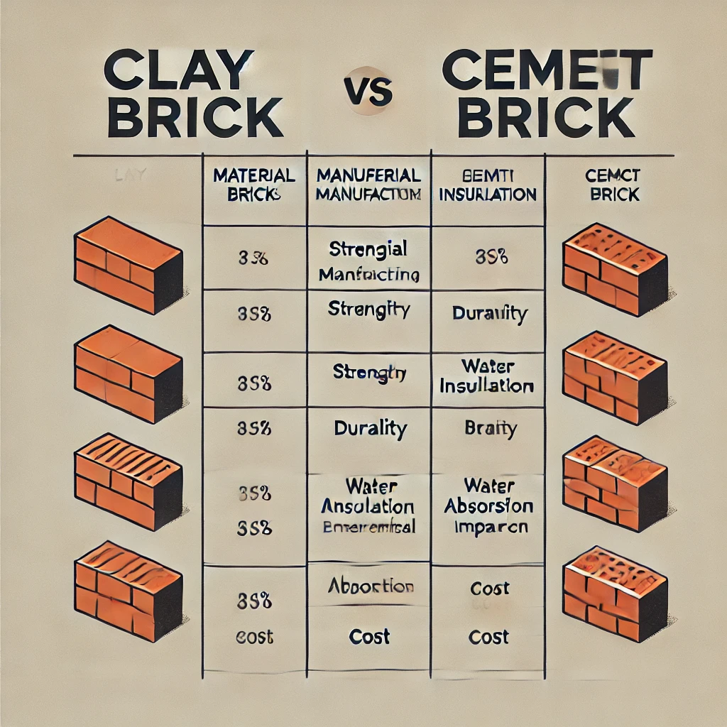 Choosing Between Clay and Concrete Bricks? Read This First!