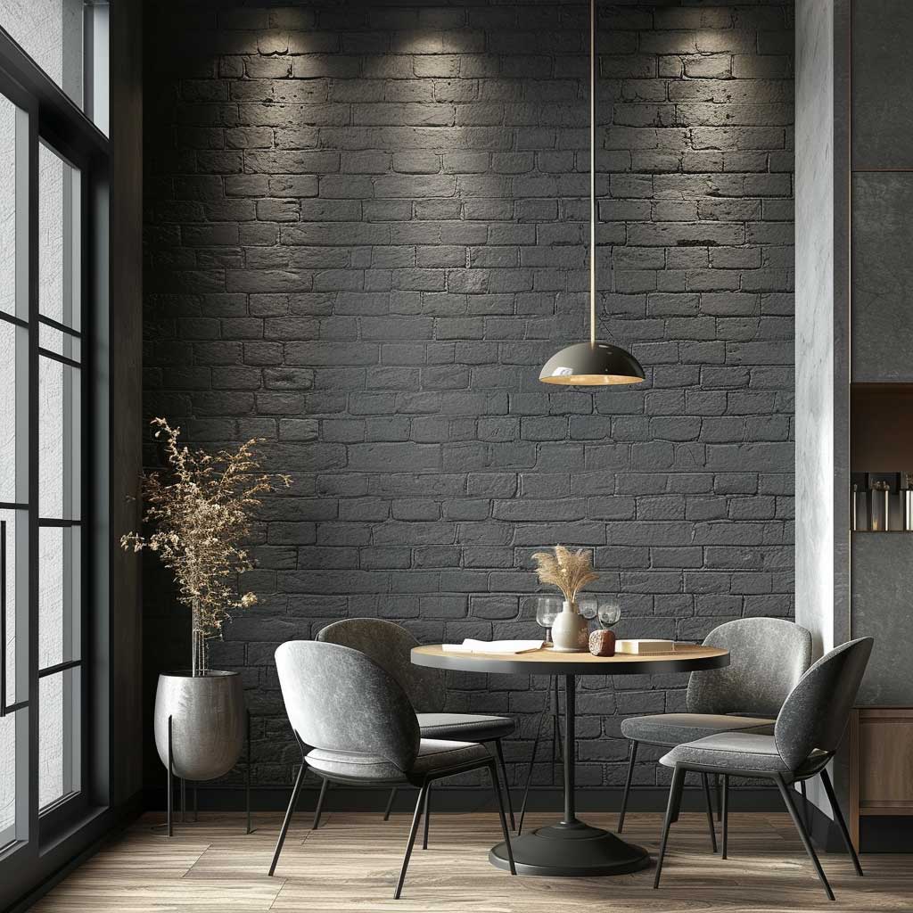 Explore the Beauty and Durability of Dark Grey Brick Walls