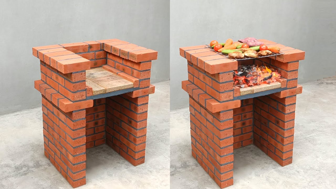 Upgrade Your Backyard: how to build a brick grill, Simple way!