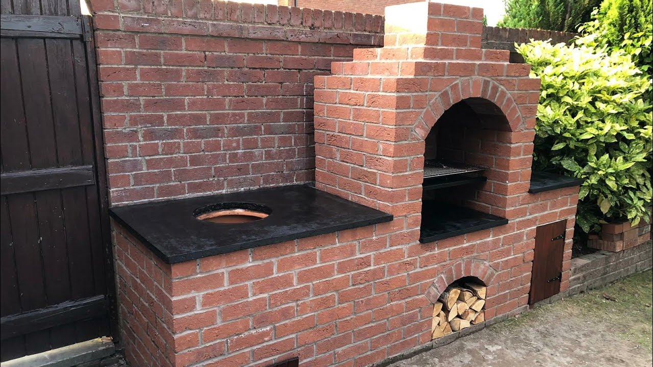 Build Your Own Backyard Grill: How to build a barbeque pit with bricks