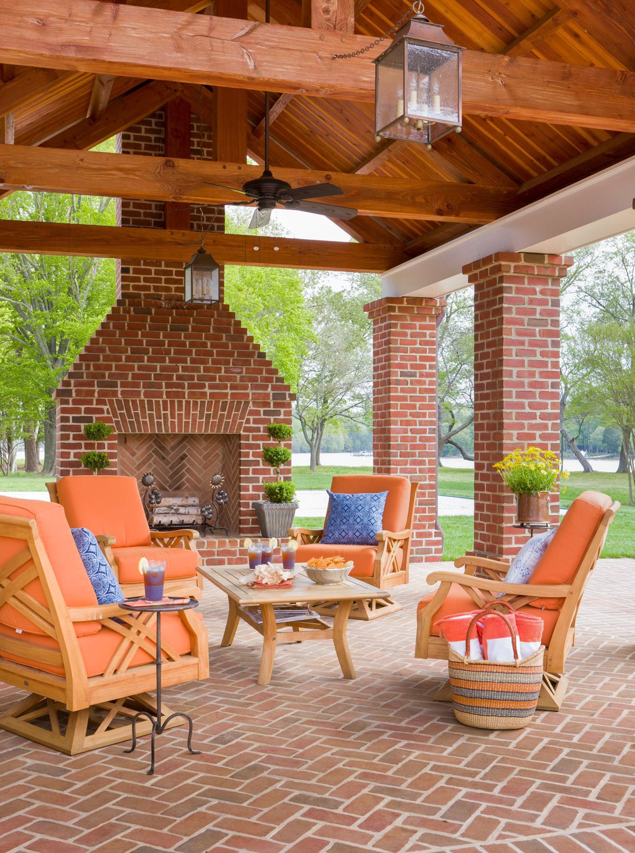 Outside Brick Fireplace Ideas: Designs and Inspiration for Your Patio