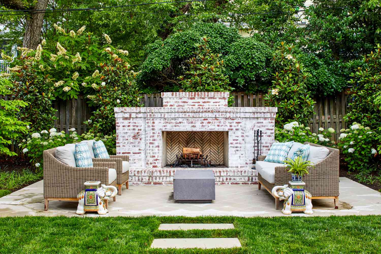 Brick Patio Fireplace Makeover: Transform Your Outdoor Space