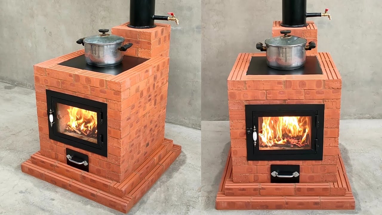 Brick Wood Burning Stove: Build Your Own Cozy Heater!