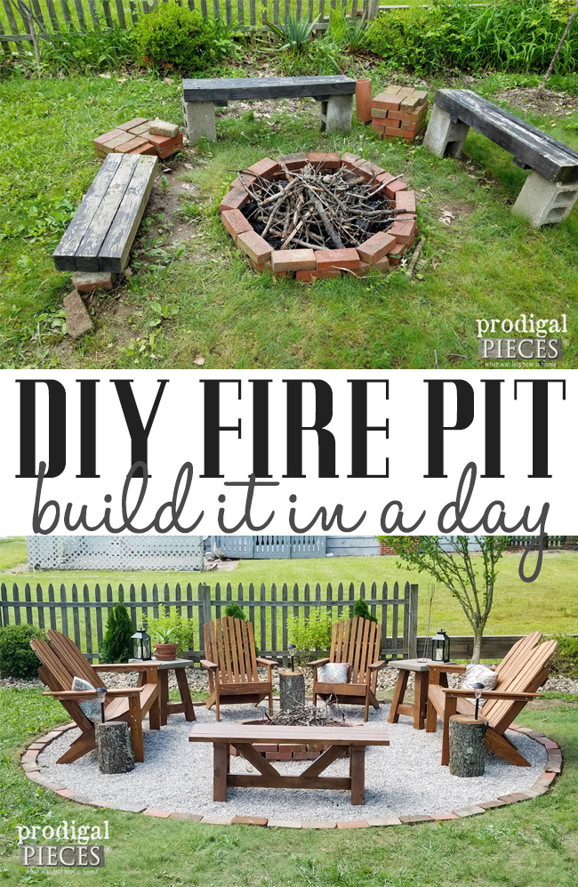 DIY Brick Fire Pit: Create a Cozy Outdoor Space on a Budget.