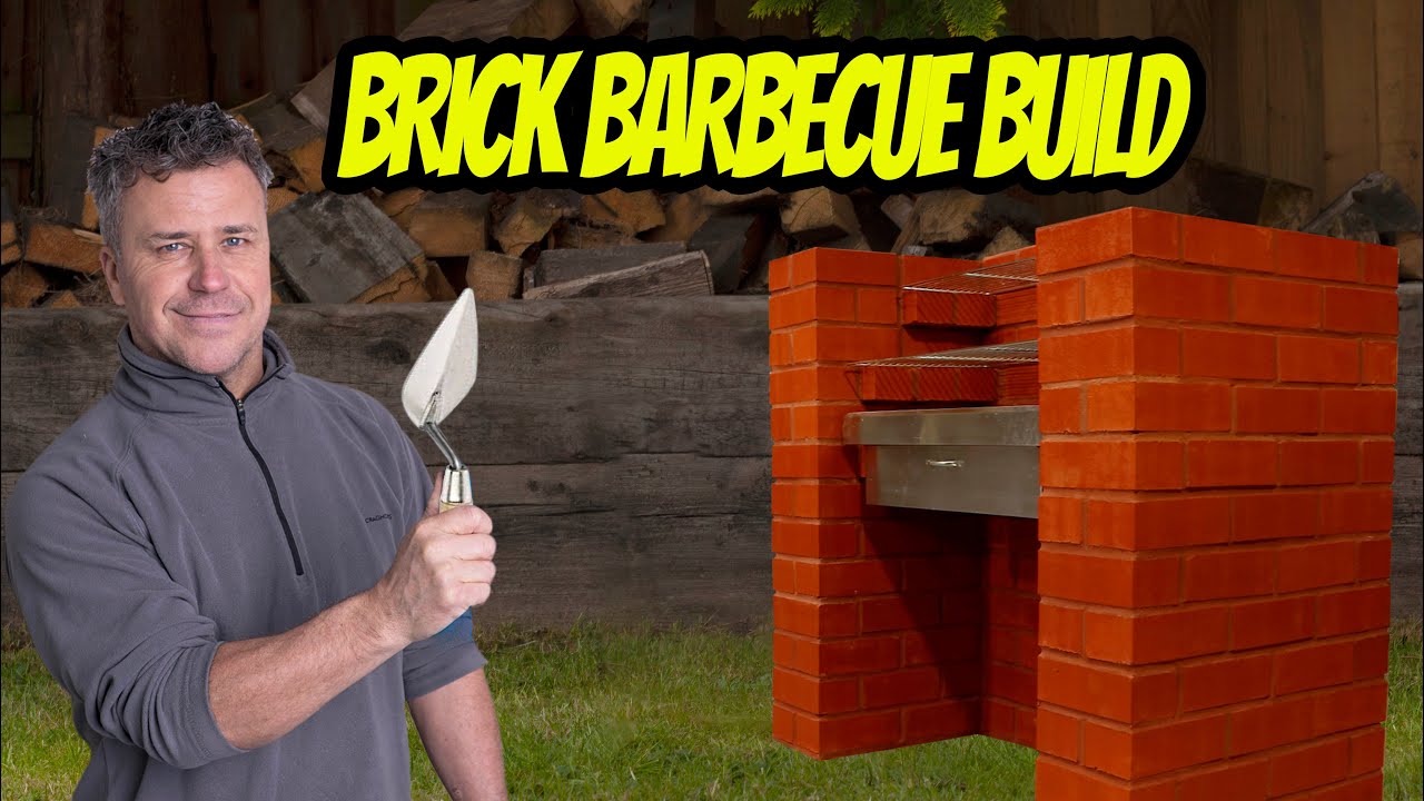 DIY Brick Barbeque: Easy Step-by-Step Guide for Beginners.