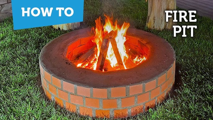 Build a Brick Bomb Fire Pit: Simple Steps, Great Result.