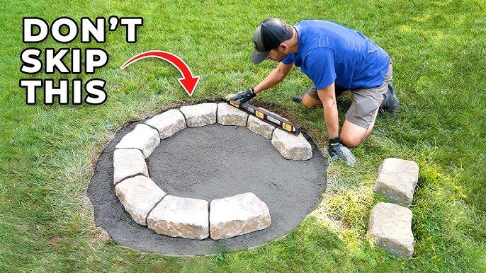 Backyard Fun: How to Lay a Brick Fire Pit Easily