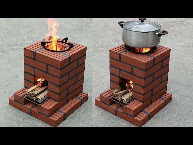 Make a Rocket Stove: How to Make a Rocket Stove with Bricks in Your Backyard