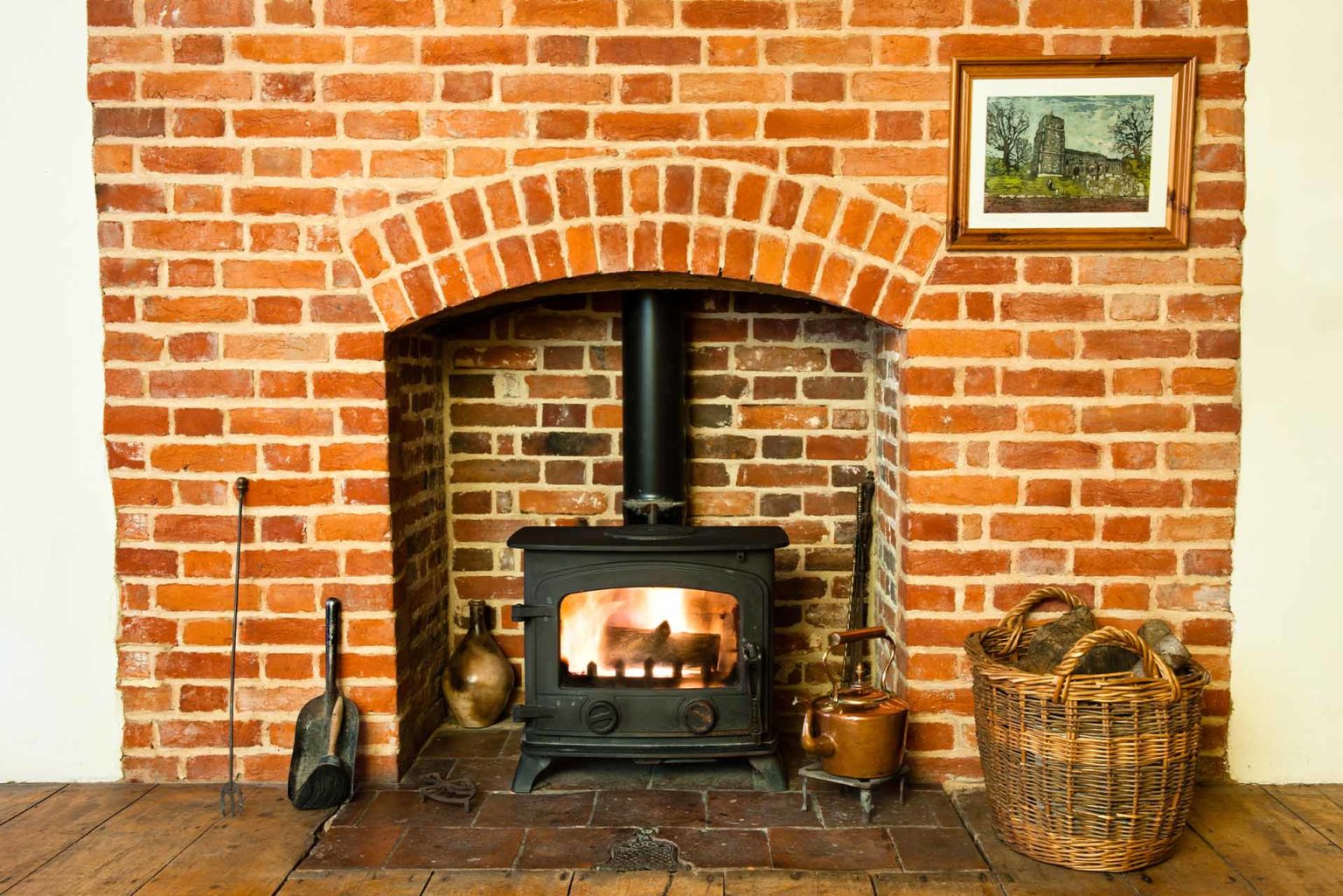 Need a Brick Wall for Wood Stove? Cost, Benefits, & Pro Installation.