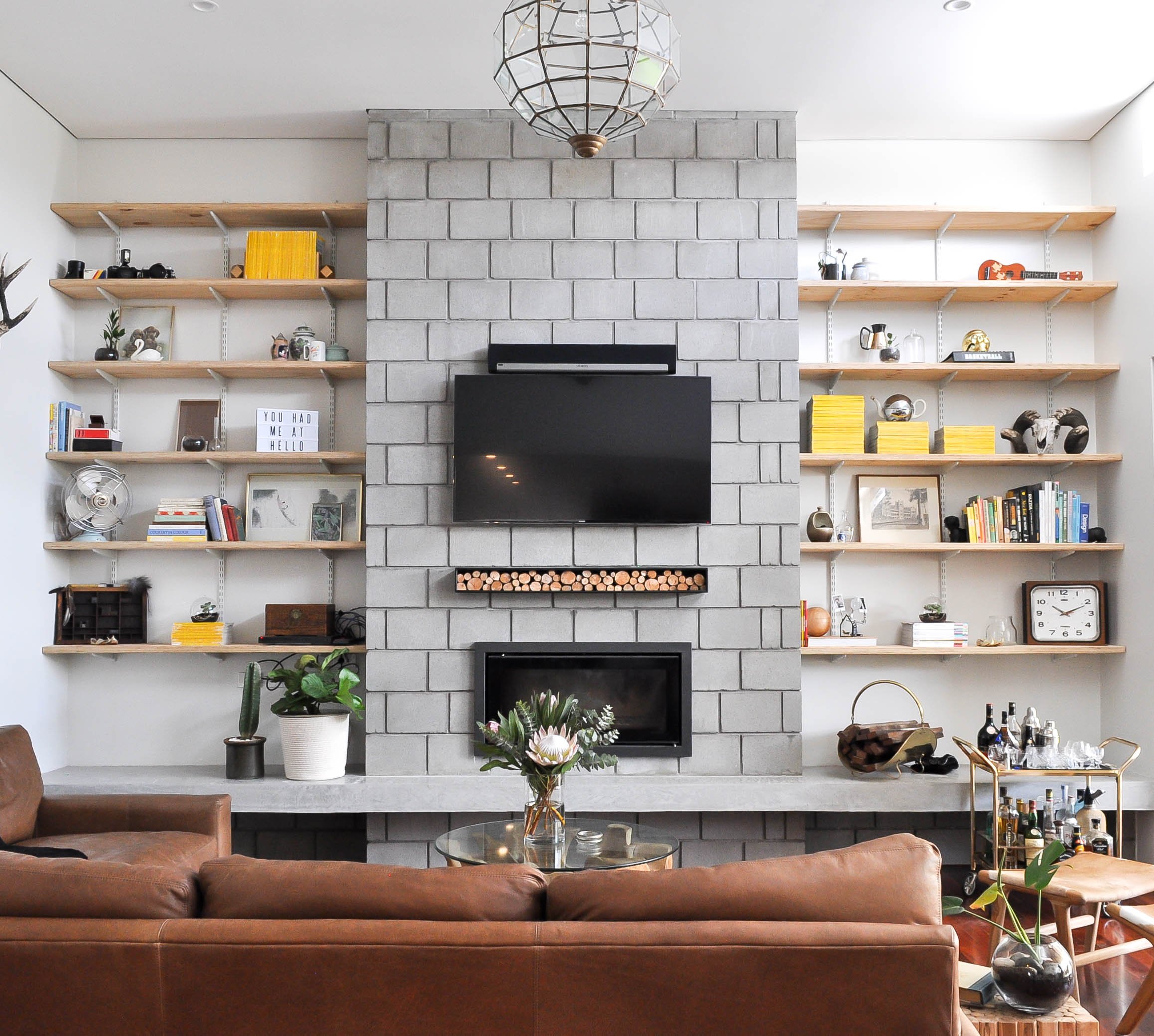 Tips for Hanging TV Above Brick Fireplace: Get the Perfect Height and Angle Now!