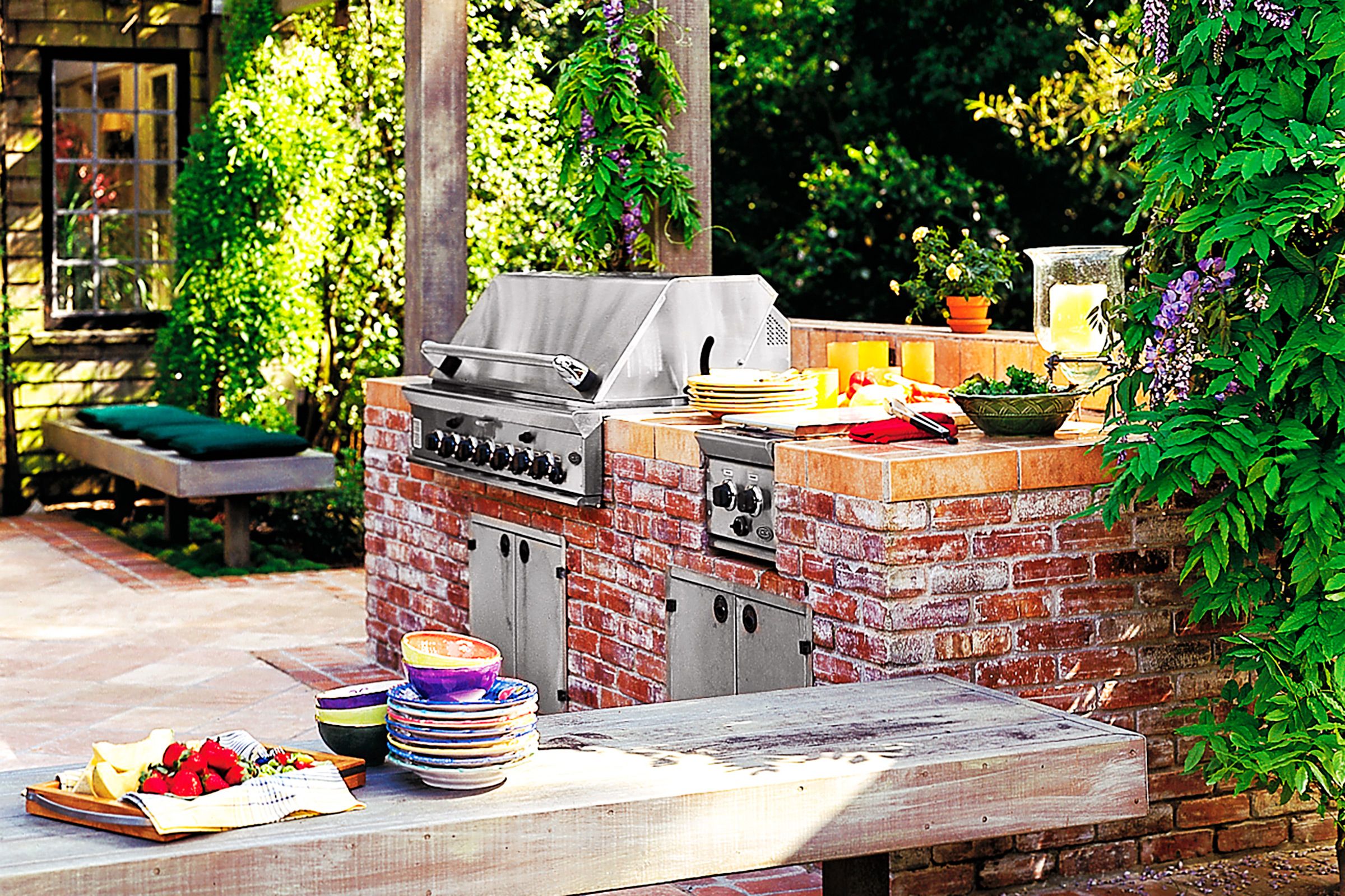 Affordable Brick Grills Designs: Create a Stylish Outdoor Kitchen!