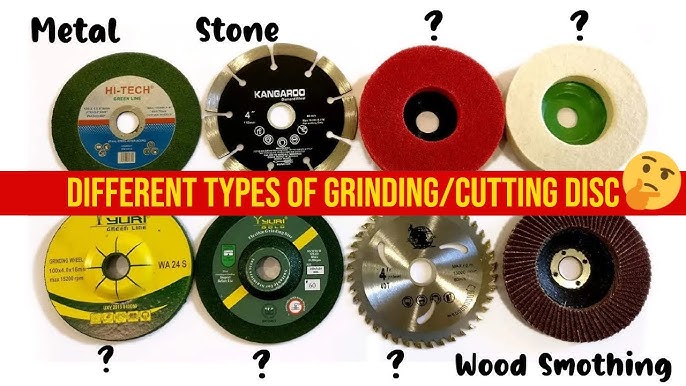 Brick Grinder Disc Types: Which One is Right for You?