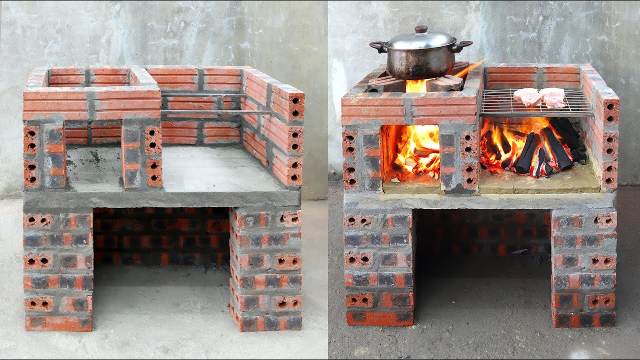 Bricks Wood Stove: How to Build a Simple One Yourself