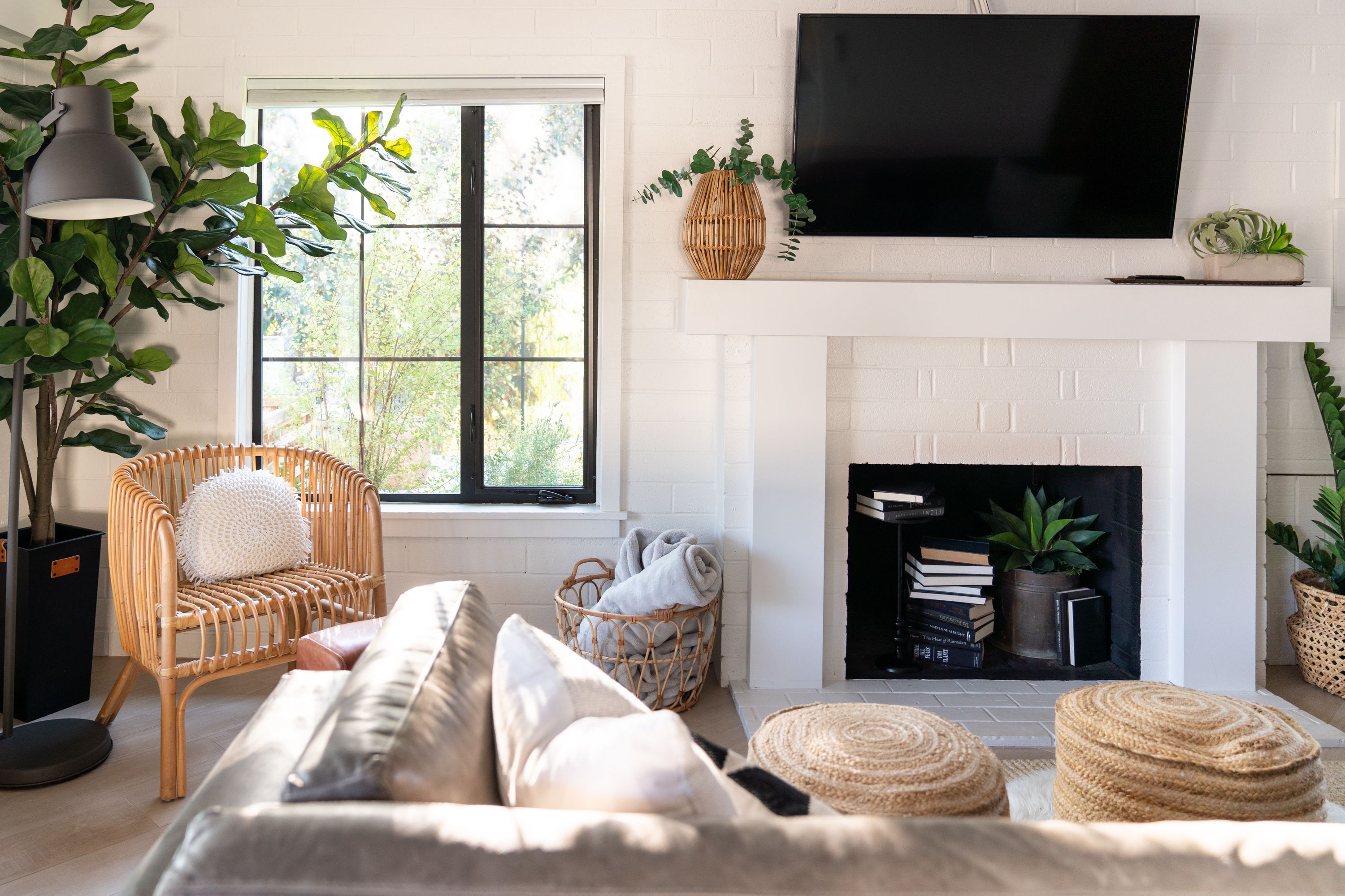 Tips for Hanging TV Above Brick Fireplace: Get the Perfect Height and Angle Now!